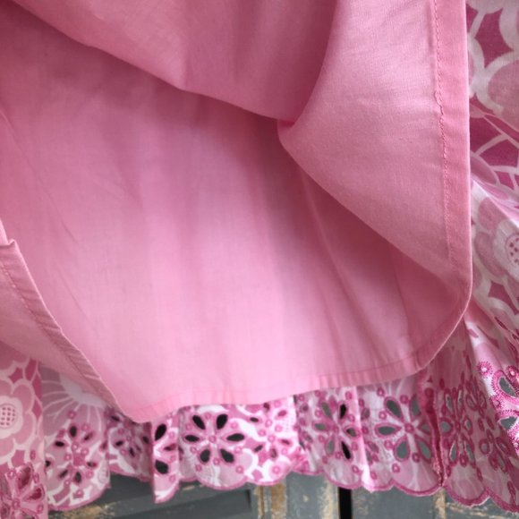 Lilly Pulitzer Girl's White Label Pleated Skirt 10 - Picture 8 of 10